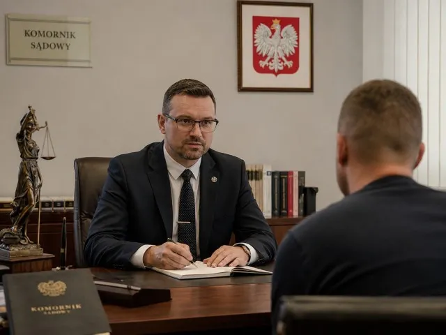 Jakie dane kontaktowe należy umieścić na stronie kancelarii komorniczej?